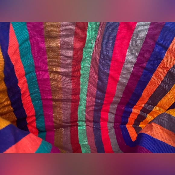 Rainbow Hammock Braided Tote - Picture 3 of 3